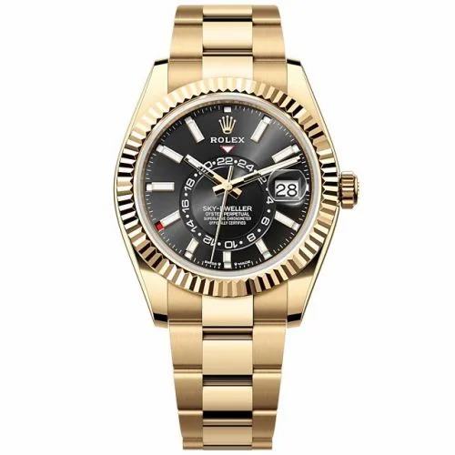 Rolex Sky-Dweller Yellow Gold / Black / Oyster 336938-0002 (M336938-0002)